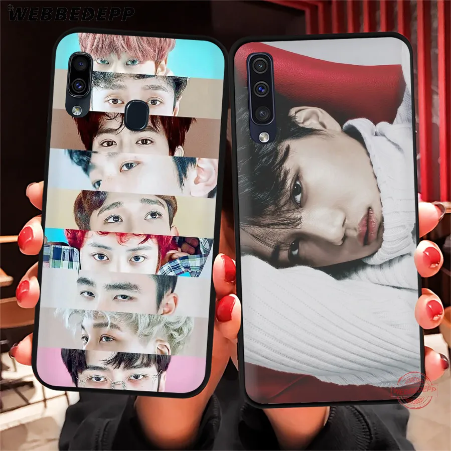 WEBBEDEPP Kpop exo Lucky one Soft Phone Case for Samsung A50s A40s A30s A20s A10s A60 A70 M10 M20 M30 M40 Cases | Мобильные телефоны