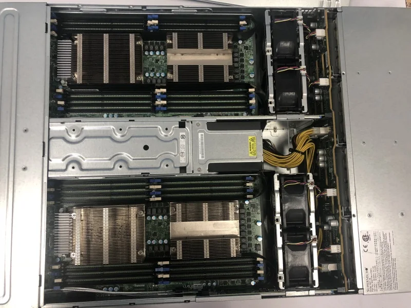 X9DRT-HF2U четыре звезды 4 точки поддержка E5-2680V2 3,5 дюймов 12-диск через двухканальный сигнал Серверная баребон-система