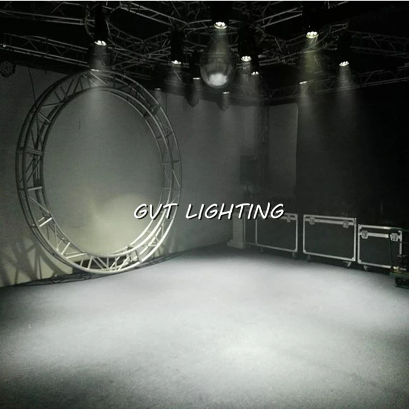 RGBW 4в1 7x12 Вт Zoom LED Mini Wash/Beam Light DMX512 Moving Head Профессиональный DJ диско бар Вечеринка шоу