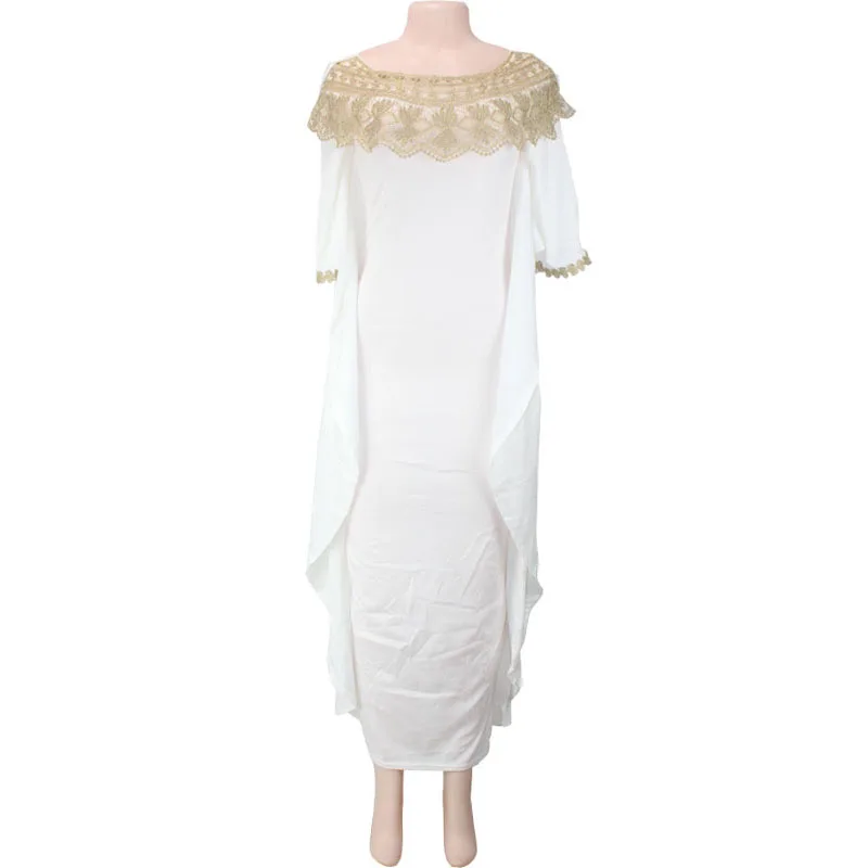 Африканские Роскошные Большие эластичные вечерние платья с вышивкой для женщин