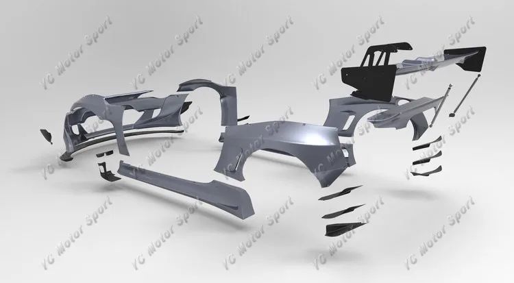 FRP волоконное стекло PD Ver.3 Aero стиль корпуса комплект подходит для 2012-2018 GT86 FT86 ZN6 FRS