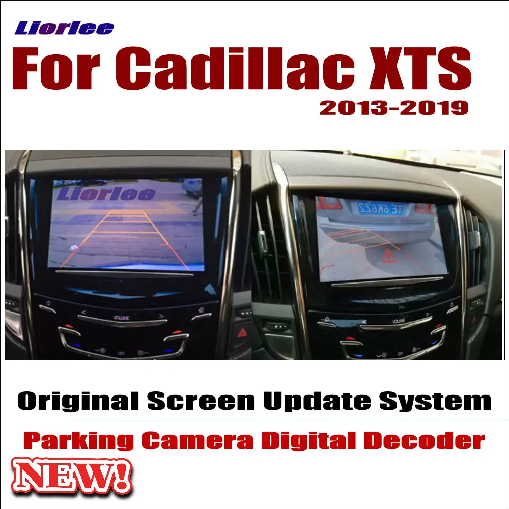 Liorlee обратная камера для Cadillac xts 2013-2019 интерфейс Adpter парковка задний резервный