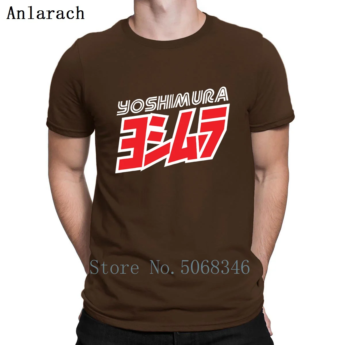Yoshimura футболка весна осень нормальный принт New Новая модная свободная хлопковая
