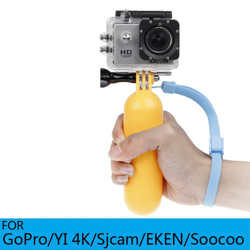 Водонепроницаемый плавающий Штатив для GoPro Hero 8 7 6 5 4 SJCAM Yi 4k DJI Osmo | Электроника