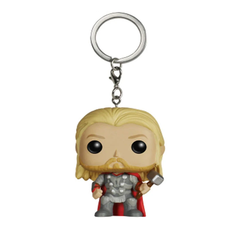 Новинка, карманный игрушечный ключ, цепочка Marvel, Железный человек, Человек-паук, ручная сумка американского фасона, Детская Коллекционная подвеска, есть коробка, модный подарок