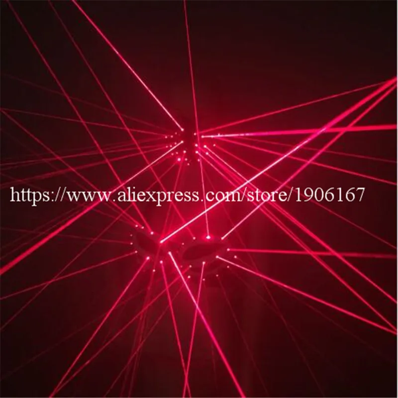 Новый дизайн красная лазерная маска для женщин светящийся бюстгальтер одежда