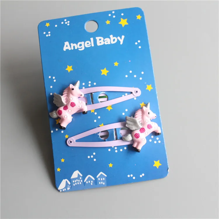 2 шт. новые милые кошки пони принцесса BB заколки для девочек аксессуары волос