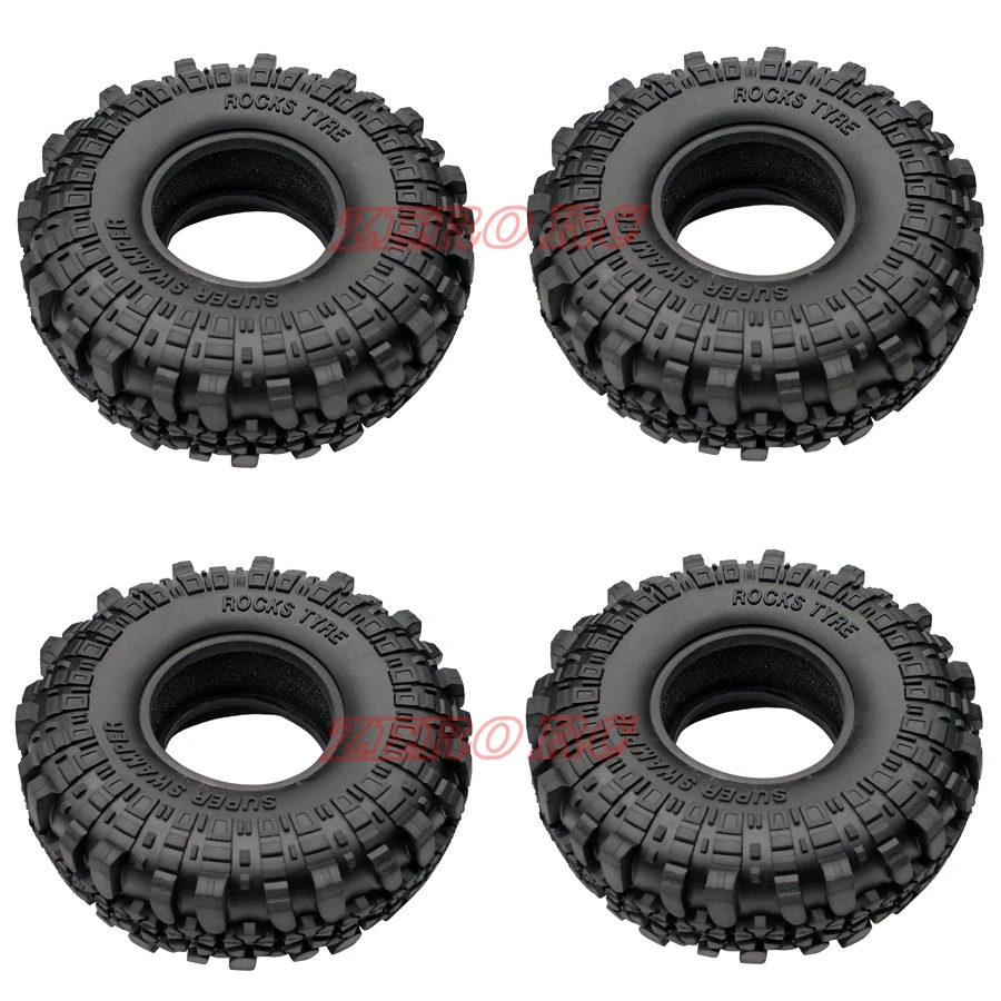 4 шт. 1," Supper Swamper рок crawlertyre 110 мм шины для RC 1/10 на гусеничном ходу RC4WD осевой SCX10 D90 TF2 TRX-4 90046