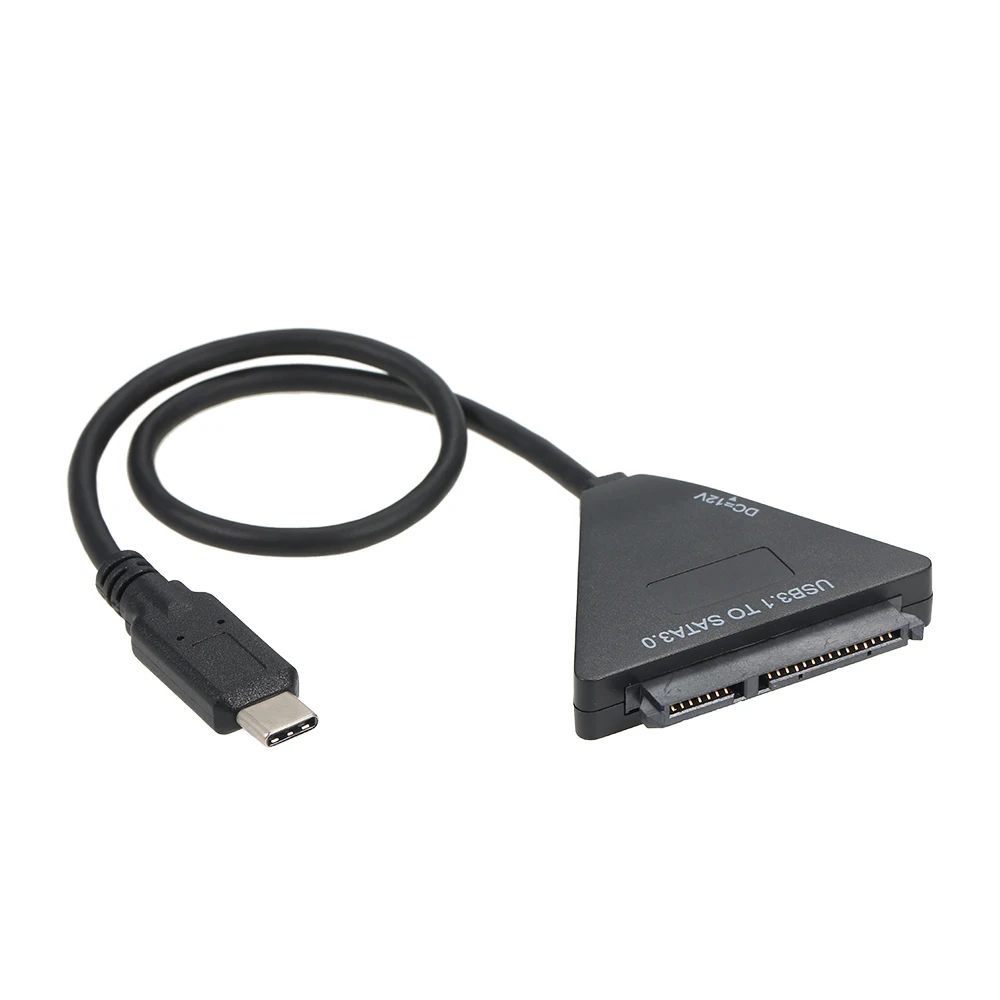 Переходник с USB 3 1 типа C на внешний жесткий диск 2 5 дюйма SATA III HDD SSD Кабель адаптер