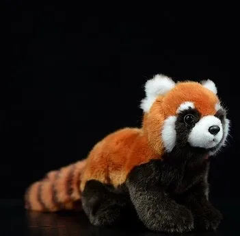 

Free shipping Red panda doll cute panda doll simulation Panda toys simulation animal plush toys