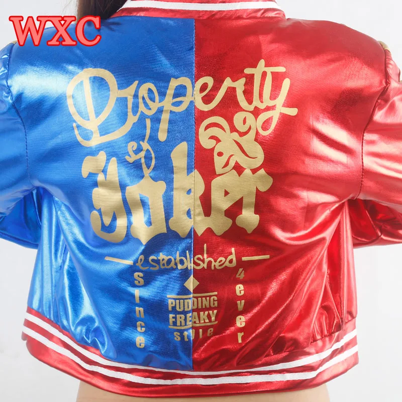 Харли Квинн Костюмы для косплея Batman Adult Для женщин аниме куртка Хэллоуин женский