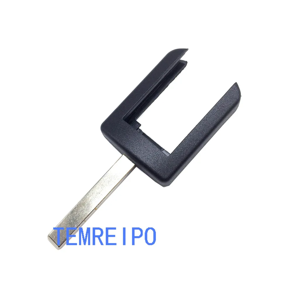 

10pcs/lot Replacement uncut key shell for Opel Vauxhall Opel Corsa Combo remote key case uncut key blade fobs