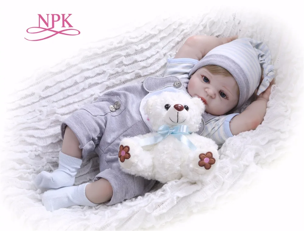 56 см кукла bebe reborn Baby Toy полное тело силиконовый винил настоящий реалистичный Bebes гиперреалистичный кукла горячие игрушки Рождественский подарок водонепроницаемый