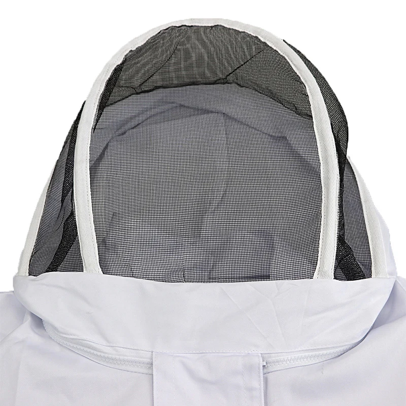 Хлопковая одежда для пчеловодства перчатки с вуалью и капюшоном шапок защитный