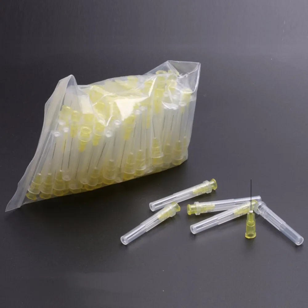Новинка 100 шт./1 упаковка 24Ga Стоматологическое Endo орошение игла кончик закрытое