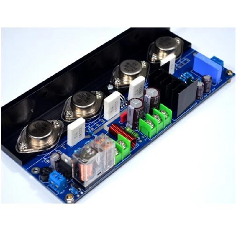 180W + UPC1342V ON MJ15024 MJ15025 Power tube fever level Class AB цена платы усилителя: стандарт США|Усилители