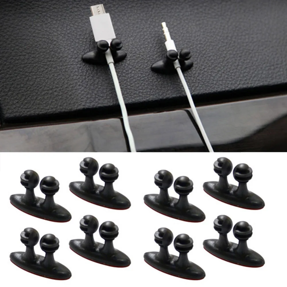 Car Clasp Clamp Headphone line/USB Cable Organiser Holder For Chery Amulet Arrizo 7 Bonus CrossEastar Eastar Fora IndiS Kimo | Автомобили