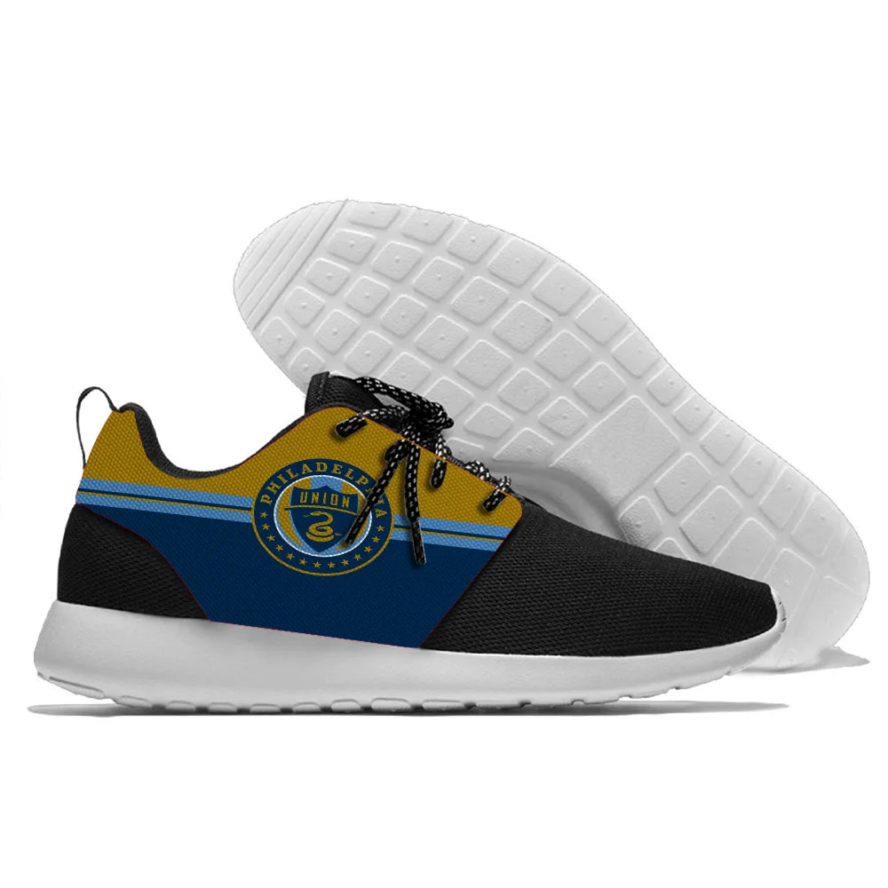 New top Men's Running shoes with major league soccer Philadelphia players patterned sneakers Women's trendy sneaker | Спорт и