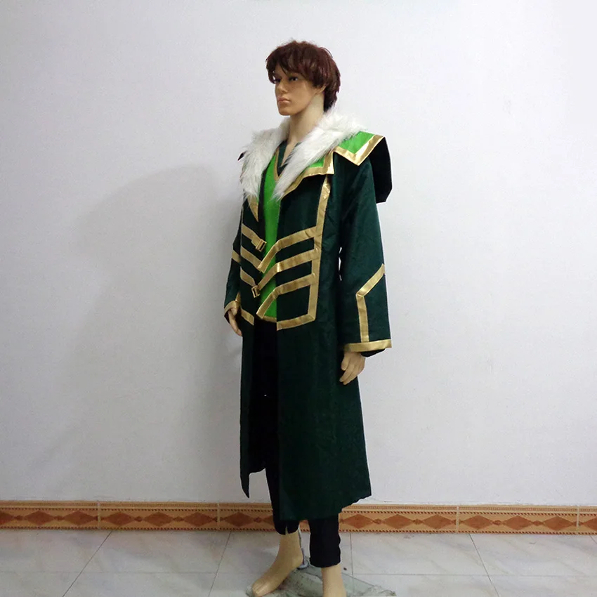Loki агент Asgard униформа для рождественской вечеринки костюм Хэллоуина косплея