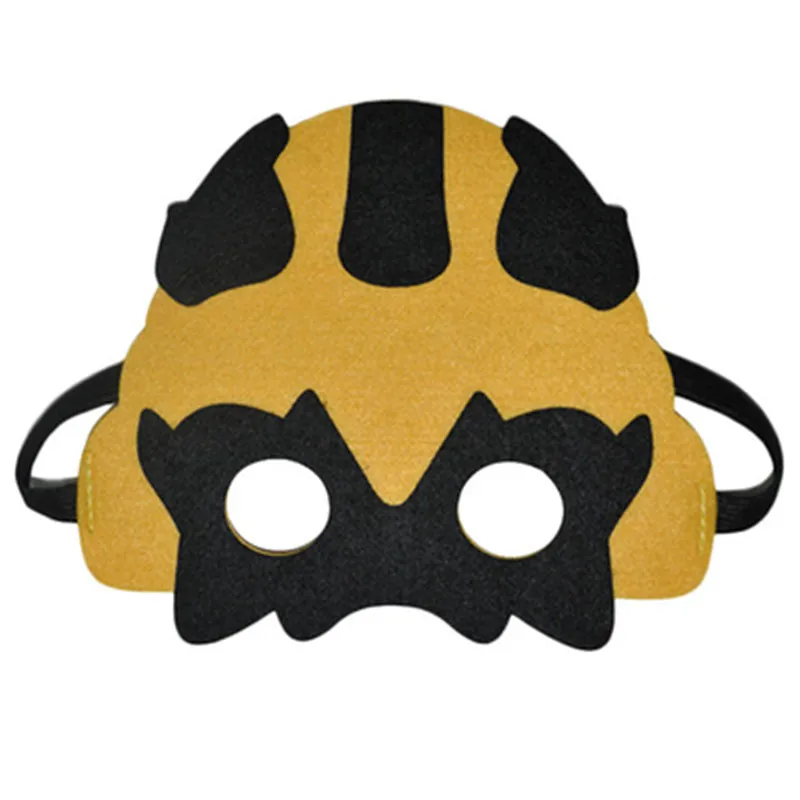 Cartoon Transformer Themed Party Felt Masks Kids Children Birthday School Cosplay Game Decorations Dress up Costume Mask | Тематическая