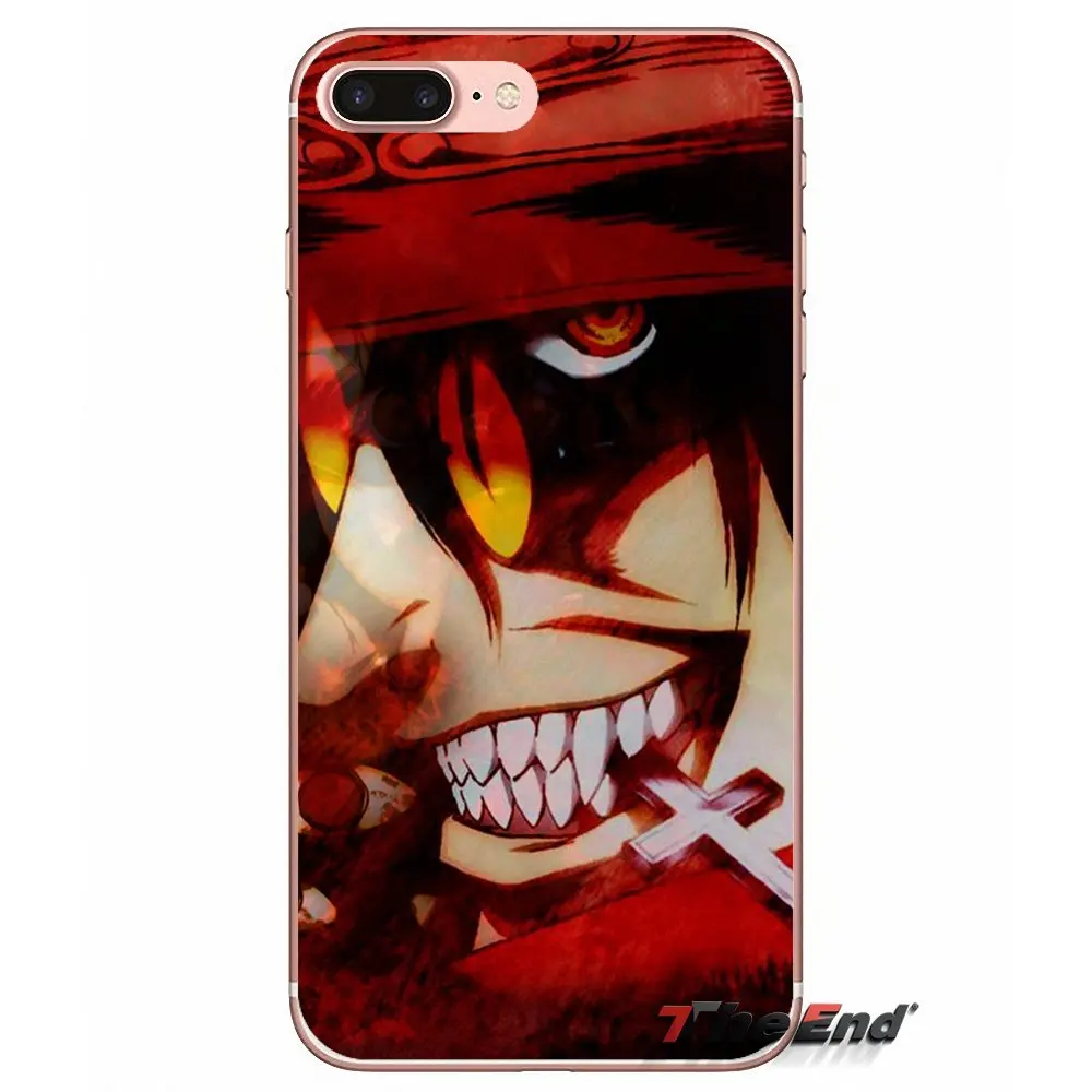 Аниме ужас Хеллсинг Алукард Fan art Case для Sony Xperia Z Z1 Z2 Z3 Z5 compact M2 M4 M5 E3 T3 XA Aqua LG G4 G5 G3 G2 Mini