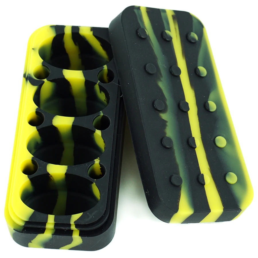 1pcs 75ml large capacity Silicone Concentrate wax Container rectangle Assorted Colors | Дом и сад
