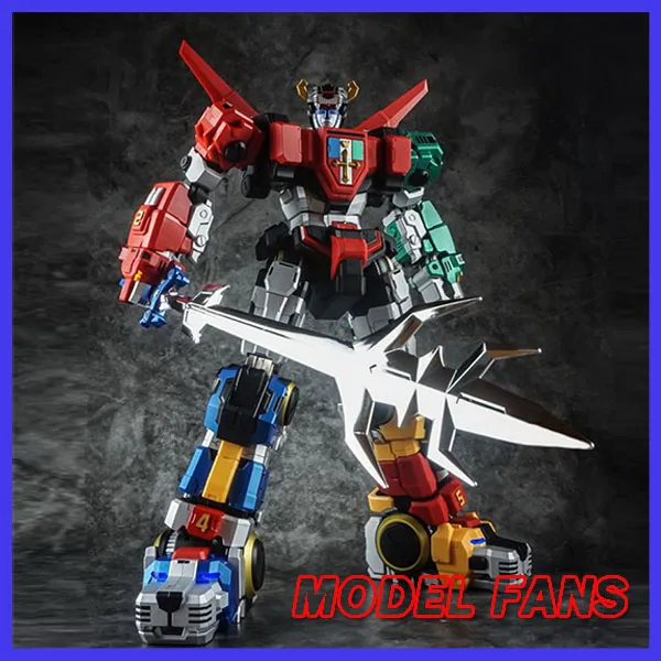 Модели фанатов Titan модель TP01 Beast King GoLion VOLTRON содержит светодиодный сплав фигурка робота