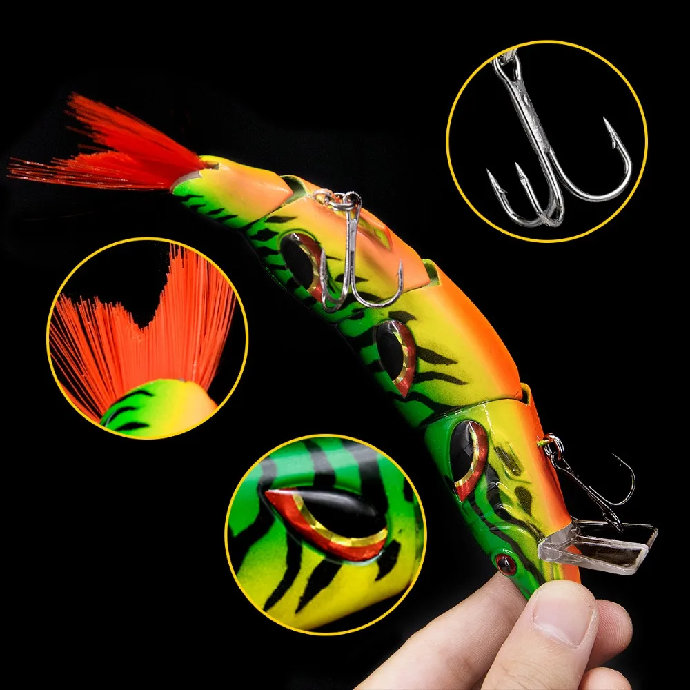 Уловистые твичинговые рыболовные приманкис LED-подсветкой подзаряжаемой через