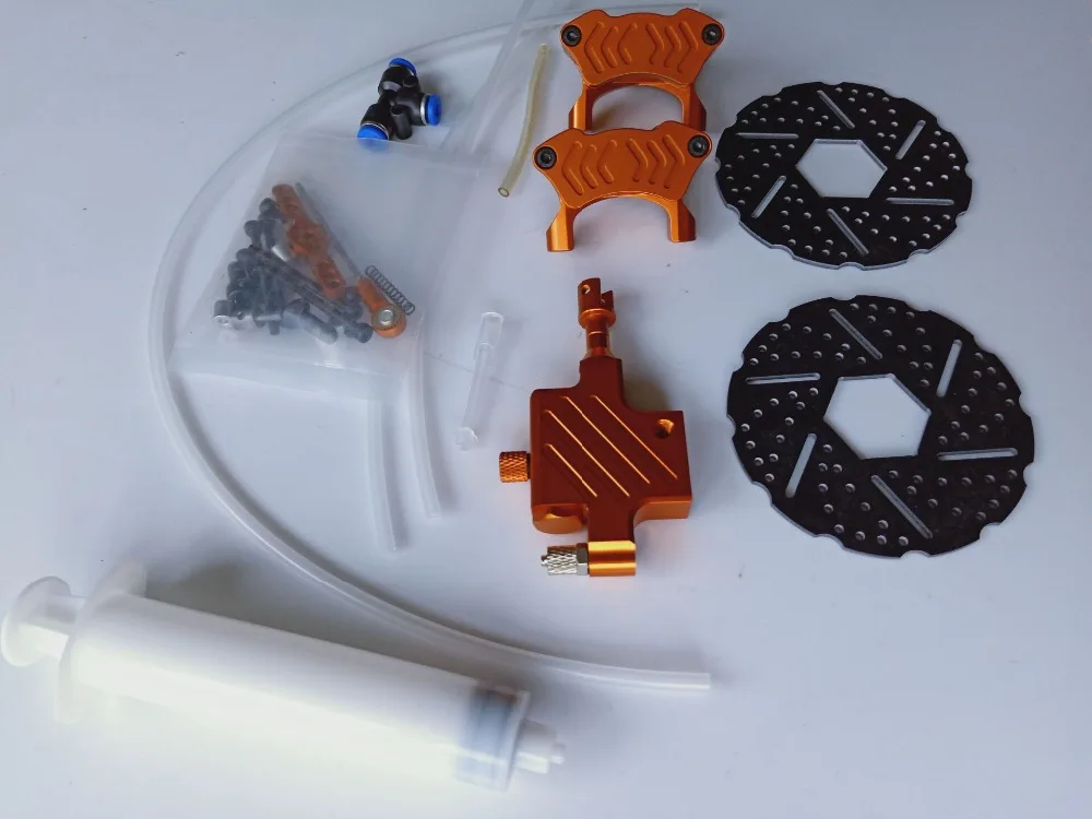 Переднее колесо гидравлическая тормозная система для 1/5 масштаб Hpi KM Baja 5b 5SC RC части автомобиля