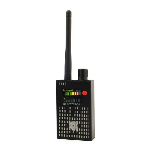 Радиочастотные детекторы обнаружитель ошибок антишпионская Скрытая камера GSM аудио обнаружитель ошибок радиочастотный сигнал сканер GPS трекер Обнаружение G318