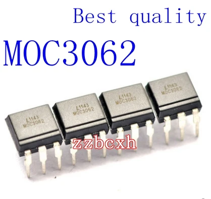 10 шт./лот новый оригинальный в наличии MOC3062 DIP 6|Реле| |