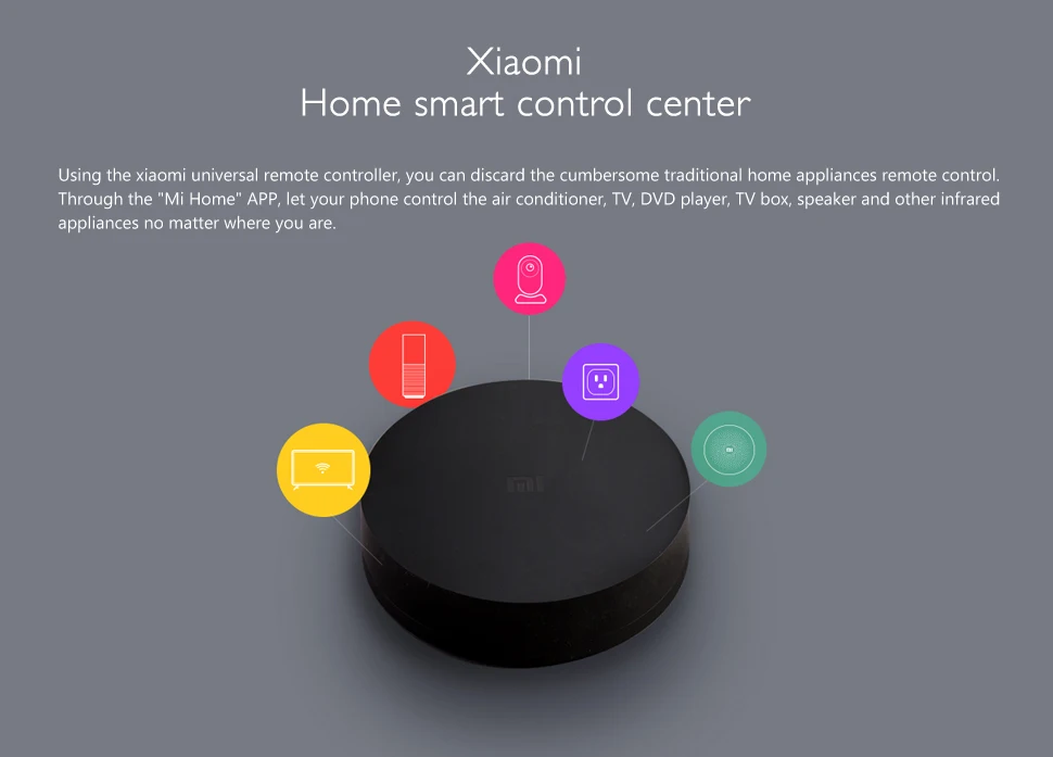 Xiao mi Универсальный ИК инфракрасный пульт дистанционного управления ler mi Home APP пульт дистанционного управления Ti mi ng 3D Универсальный умный дом управление Лер
