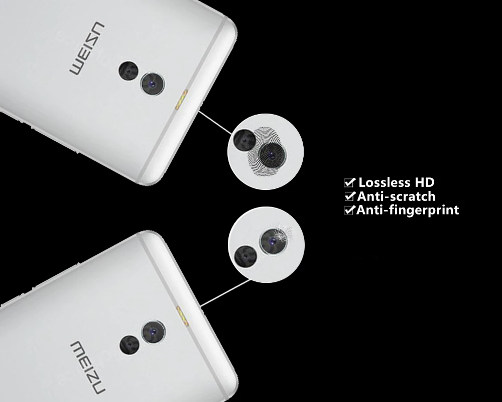 Ультратонкая Защитная пленка для задней камеры из закаленного стекла Meizu M6 note Meilan