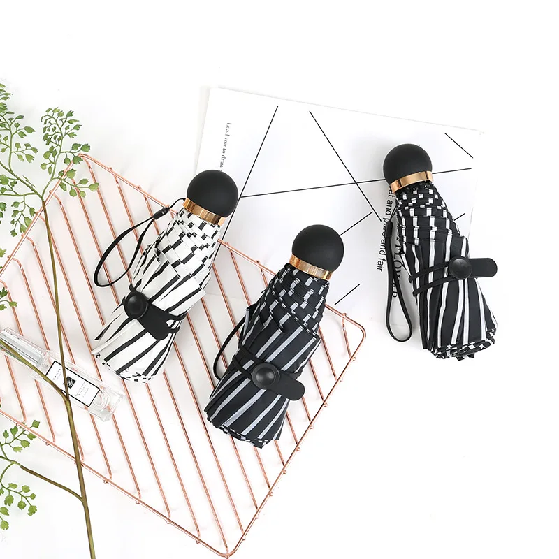 Портативный зонтик мини карманные зонтики анти УФ непромокаемые складные