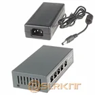 DSLRKIT 5 портов 4 PoE Инжектор Power Over Ethernet коммутатор 48 в 96 Вт