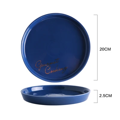 Type C Nordic Керамика поднос для завтрака овощей фруктовый десерт Салатница тарелки для закусок для супа риса чашка, столовая посуда дома Retaurant Сделано в Китае - Цвет: Type C