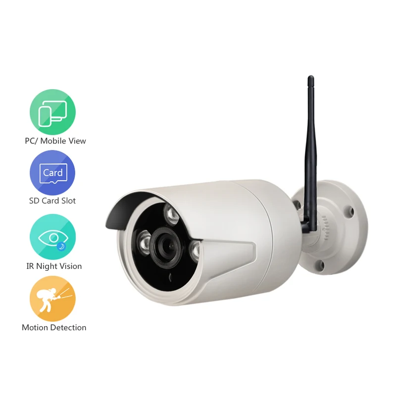 Bfmore 4CH Беспроводной NVR CCTV Системы sony IMAX323 1080 P IP Камера WI-FI Всепогодный