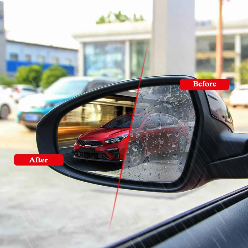 Автомобильная Водонепроницаемая противотуманная пленка 2 шт. наклейка на окно