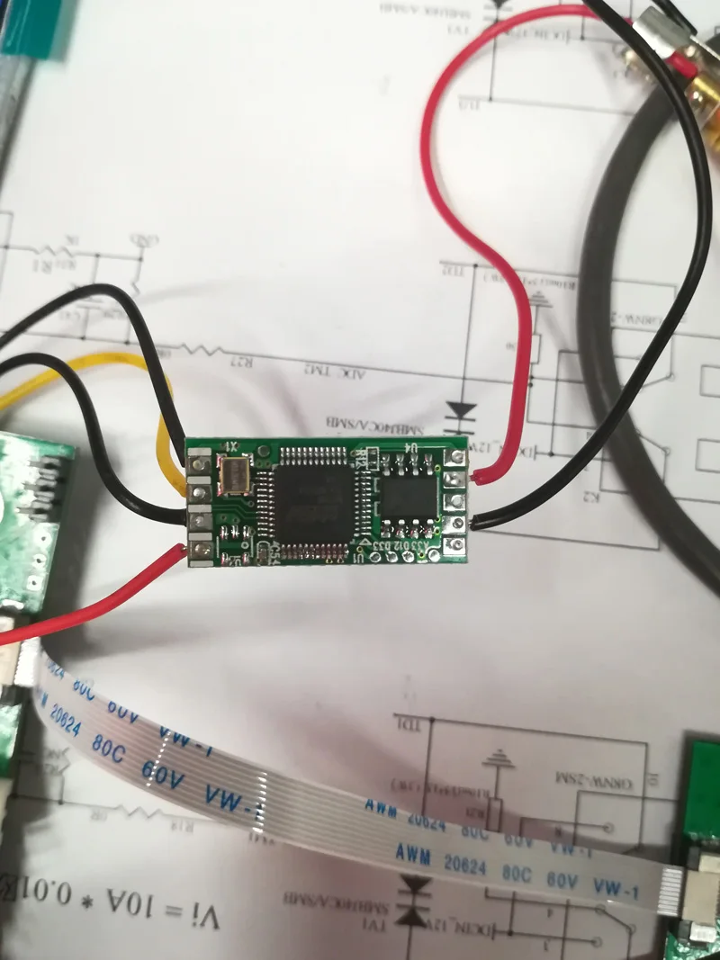 1 шт. FPV аналоговый AV (CVBS) к USB цифровой сигнальный модуль с поддержкой MJPEG YUV422 NTSC/PAL