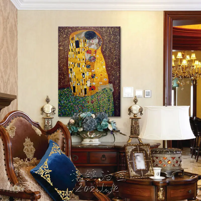 Картина маслом Густава Климта картины на холсте настенные для гостиной домашний