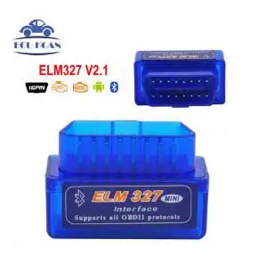 Мини V2.1 ELM327 Bluetooth OBD2 автоматический считыватель кодов MINI327 диагностический интерфейс ELM 327 мини поддержка OBDII протоколы Faslink m1 - Цвет: ELM327 BT V 2.1