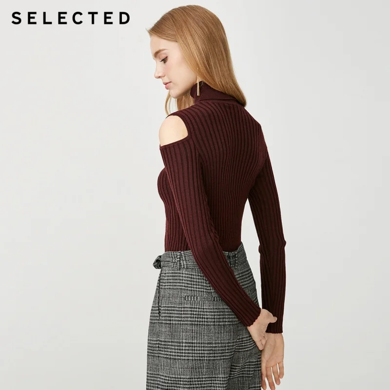 SELECTED Women's Autumn &amp Winter Wool-blend Knit Sweater S|418424518 | Женская одежда