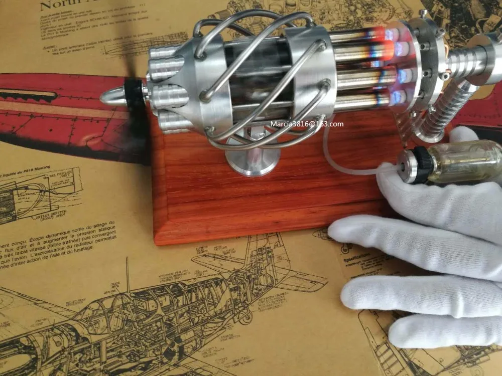 Новинка 2017 модель двигателя горячий воздух Стирлинга игрушки сделай сам