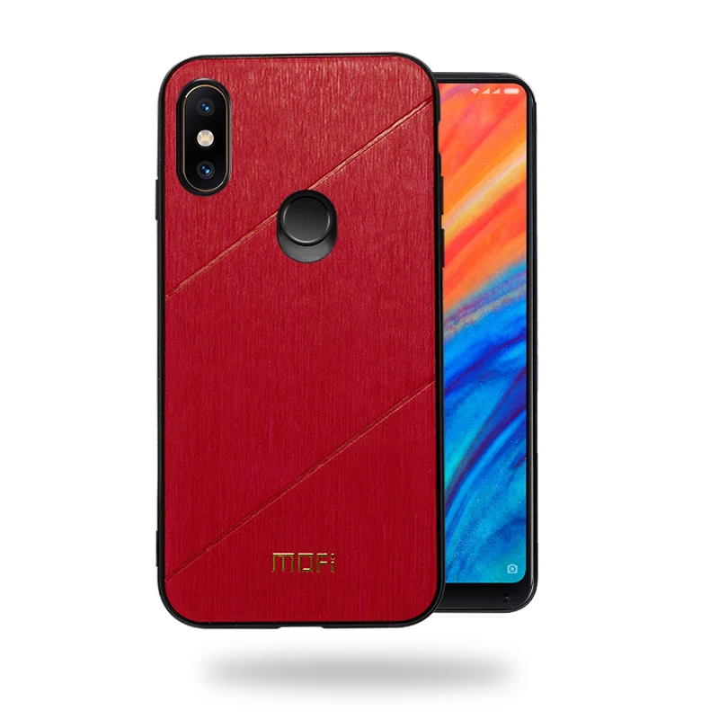 Чехол MOFi для xiaomi mi x 2 s, чехол для xiaomi mi x 2, задний противоударный чехол для телефона, Роскошный чехол для xiaomi mi x2, чехол - Цвет: red