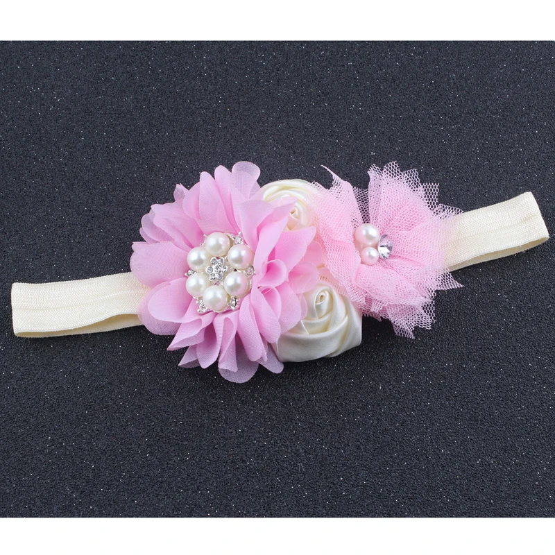 Для девочек стрейч повязки для девочек-подростков Цветочный ободки Девушки