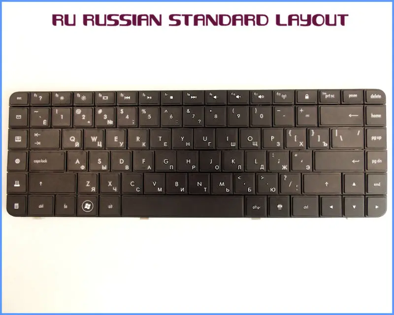 New Keyboard RU Russian Version for HP/Compaq Presario CQ56-204CA CQ56-122NR CQ56-112NR CQ56-115DX CQ56-154CA Laptop | Компьютеры и