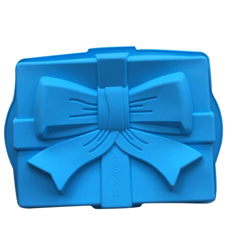 Силиконовая форма в форме квадратного банта сделай сам для торта Лоток Для