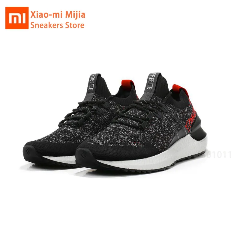 Xiaomi Mijia FREETIE спортивная обувь 2 облака эластичная амортизация кроссовки Летающий тканый верх ТПУ поддержка для мужчин Спорт на открытом воздухе бег