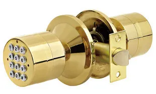 Silver Digital Keyless Electronic Security Code Door Lock keyless code lock | Безопасность и защита