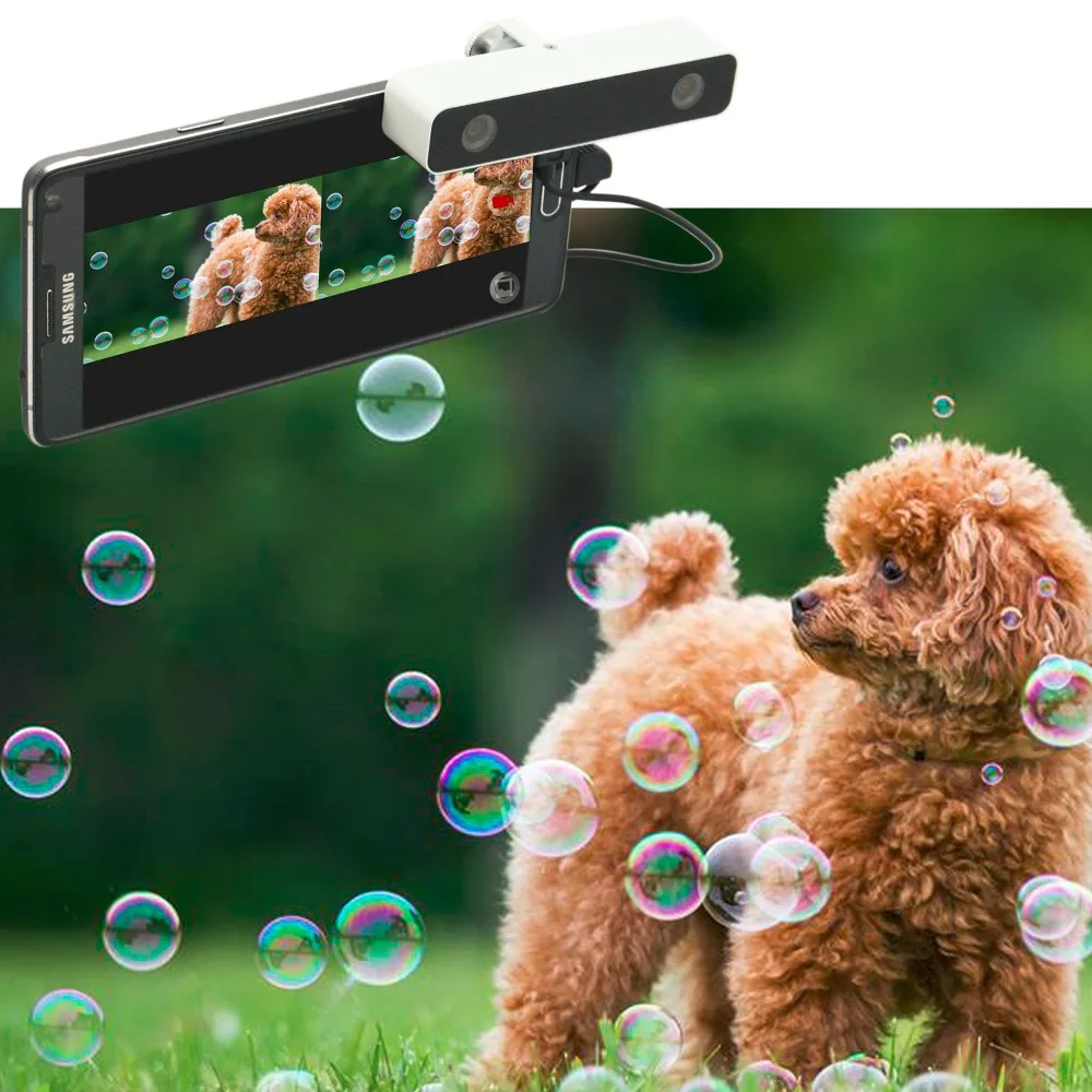 SVPRO видео Камера Широкий формат виртуальной реальности Двойной объектив HD стерео